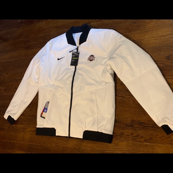 Nike Aeroloft Ohio State Buckeye Bomber Jacket Men - Picture 11 of 12